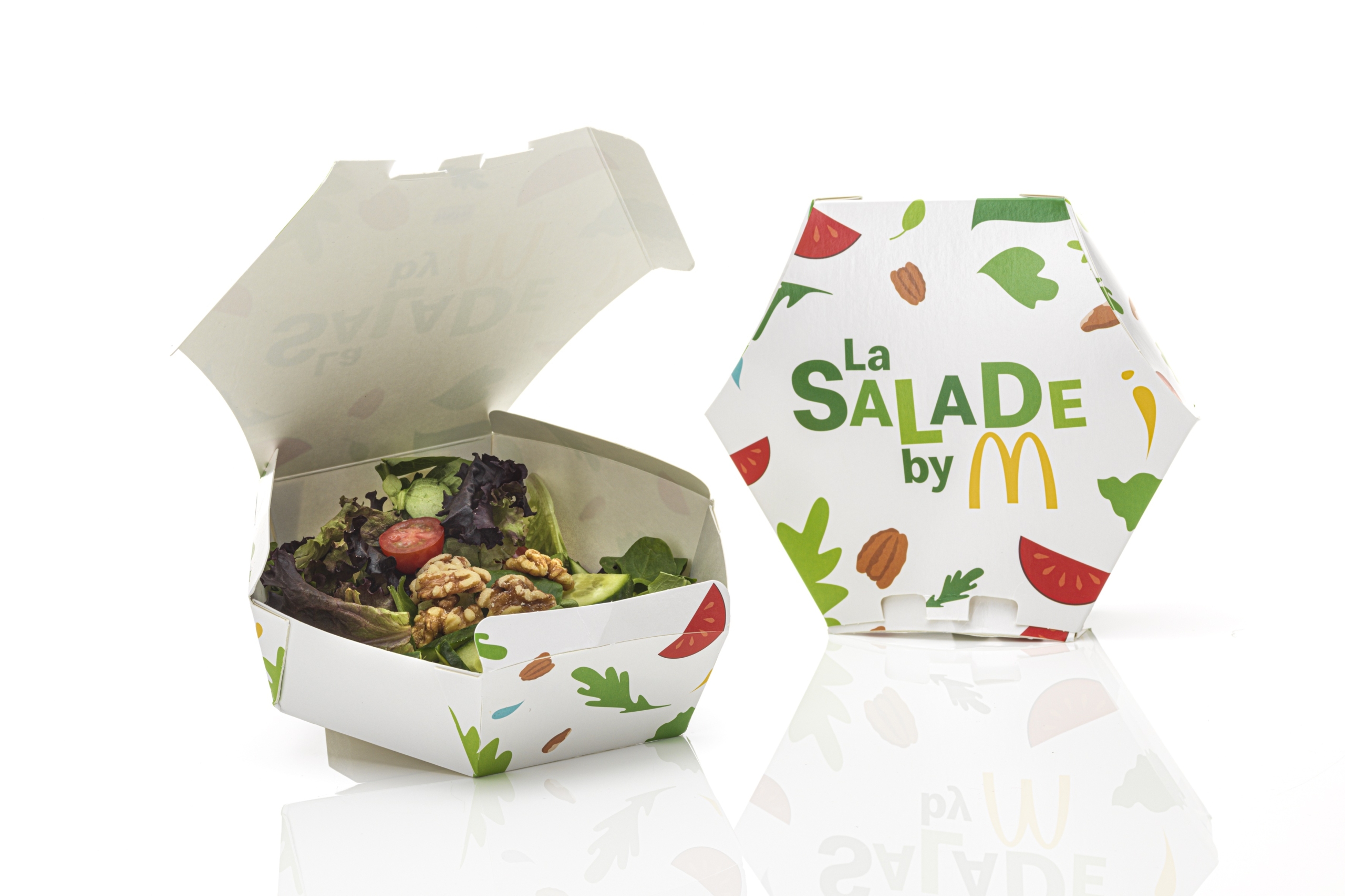 Ook salades verpak je in duurzaam vouwkarton